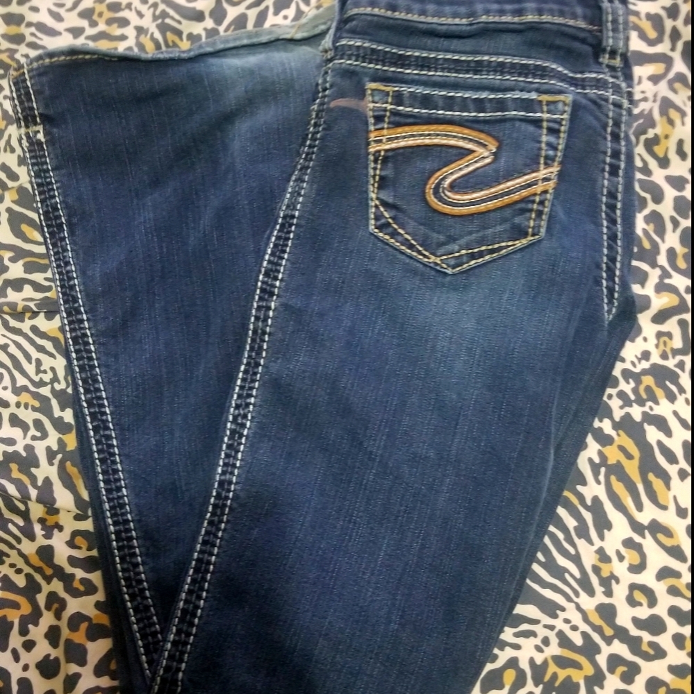 Women Silver Jeans